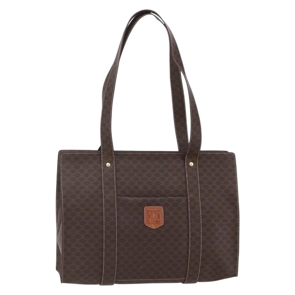 Celine Macadam Tote Bag Brown